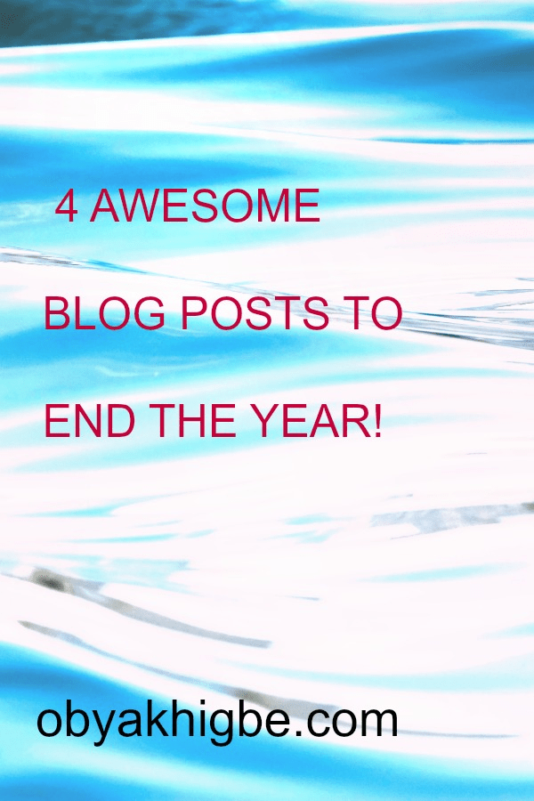 Do you want to increase your productivity and your email list? Then read these 4 awesome blog post to end the year.