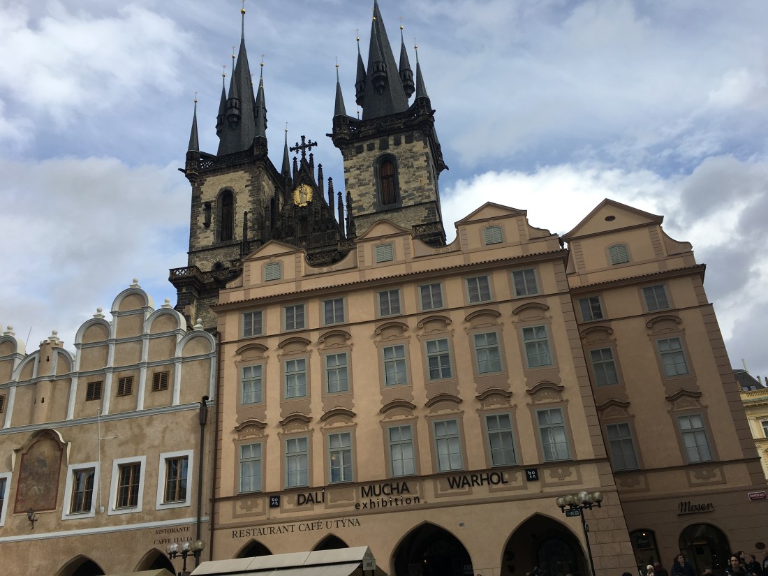Old Town Square in Plague
