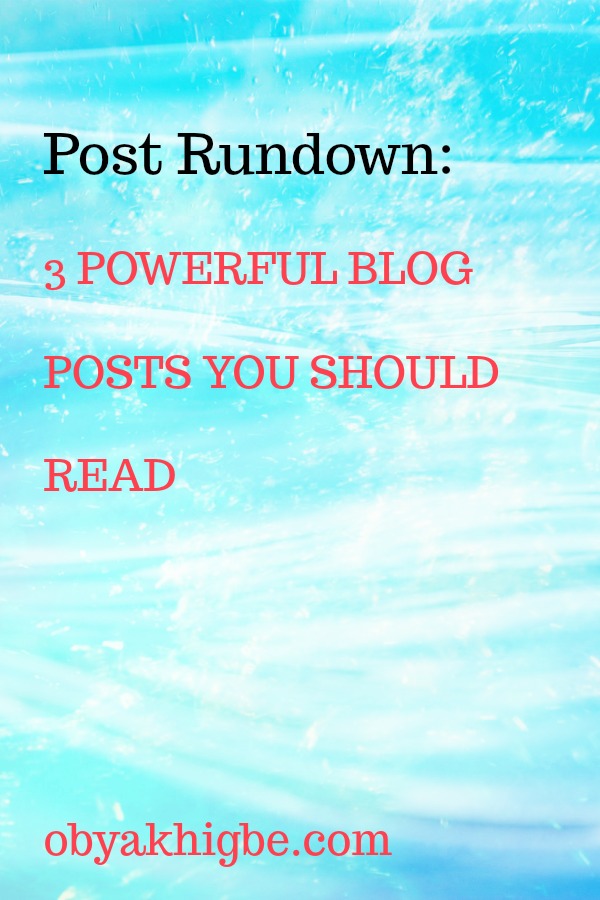 3 powerful blog posts you should read