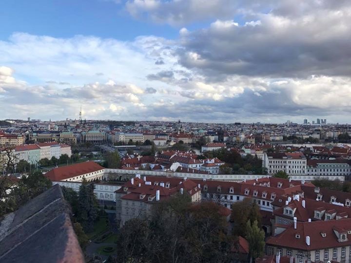 Paranomic view of Prague